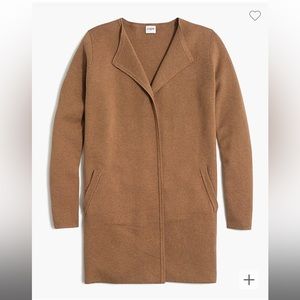 J. Crew factory Vanessa sweater jacket size M (CAMEL)
